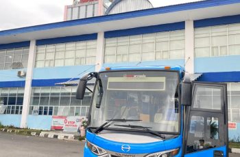 Uji Coba Rute Bus Angkutan Kota Banjarbaru mulai dilaksanakan..
